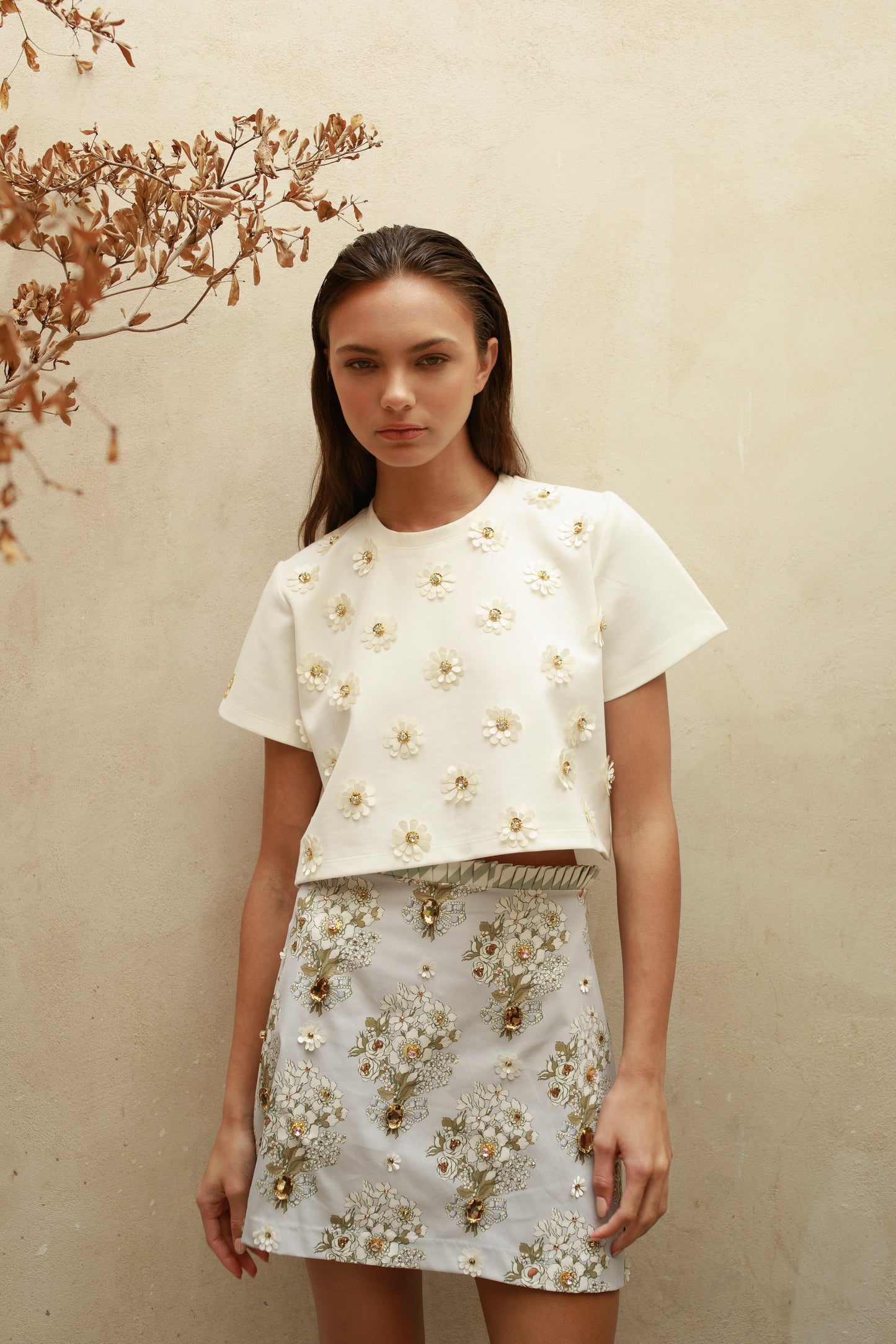 Floral Cropped Holiday Pre Order