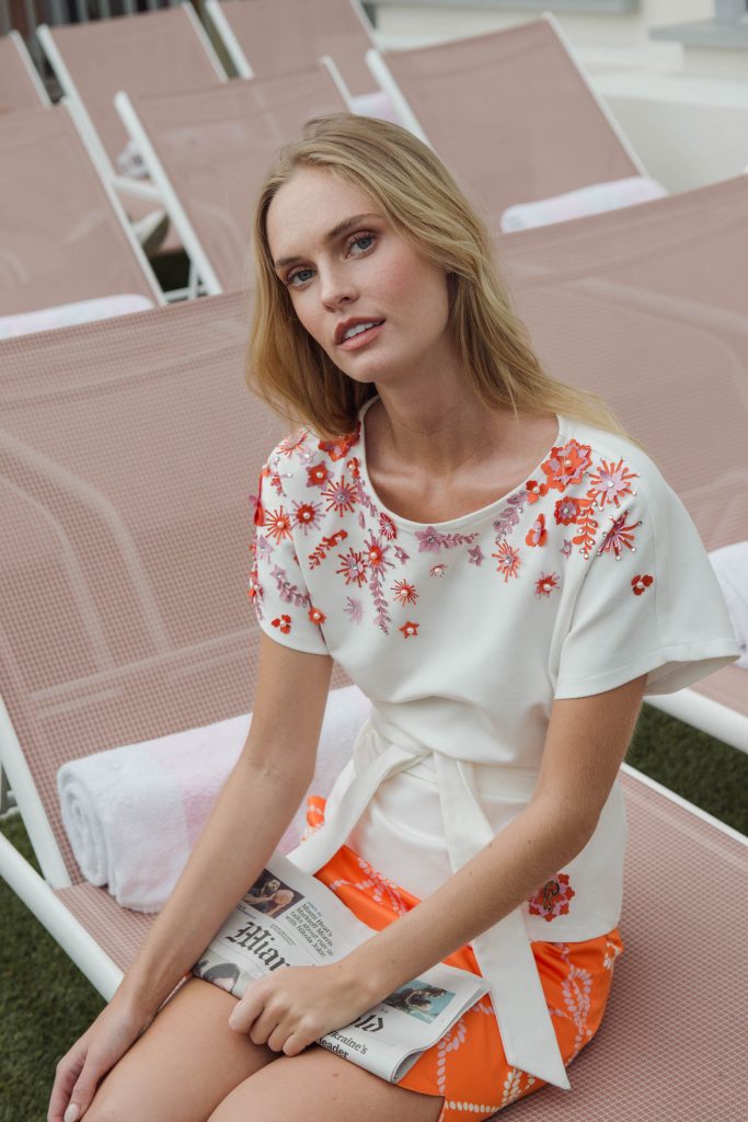 Fayette Blouse Pink Pre Order