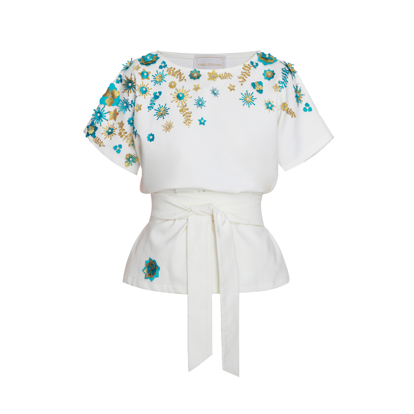 Fayette Blouse Blue Pre Order