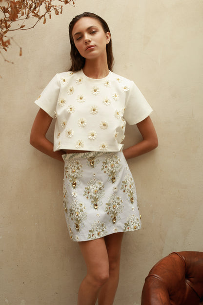 Floral Cropped Holiday Pre Order