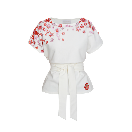 Fayette Blouse Pink Pre Order