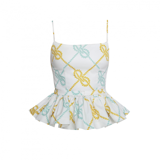 Camille Peplum Top